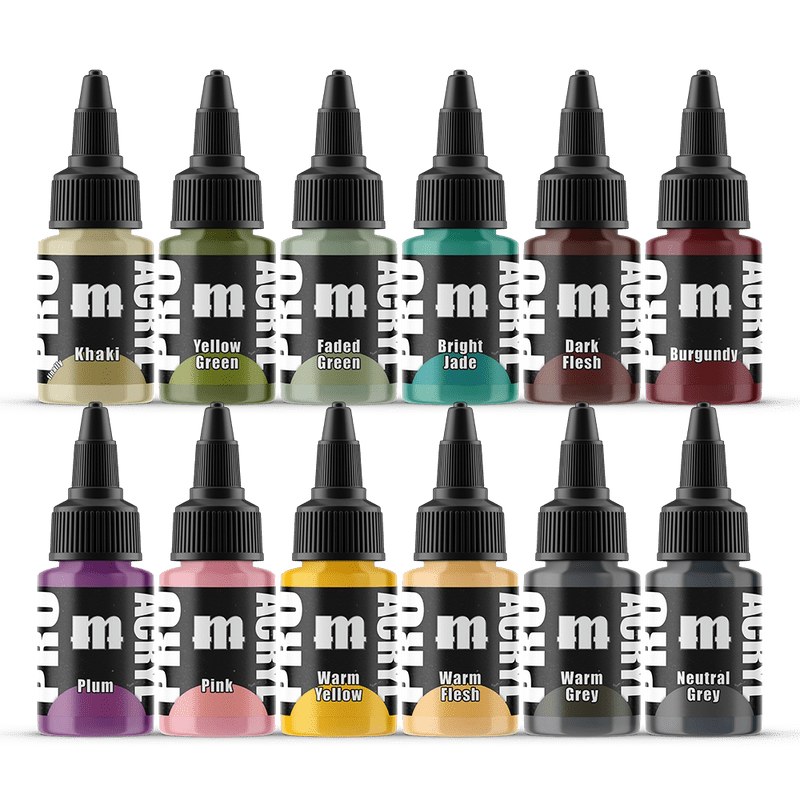 Pro Acryl - Expansion Set #4 - 12 Colors