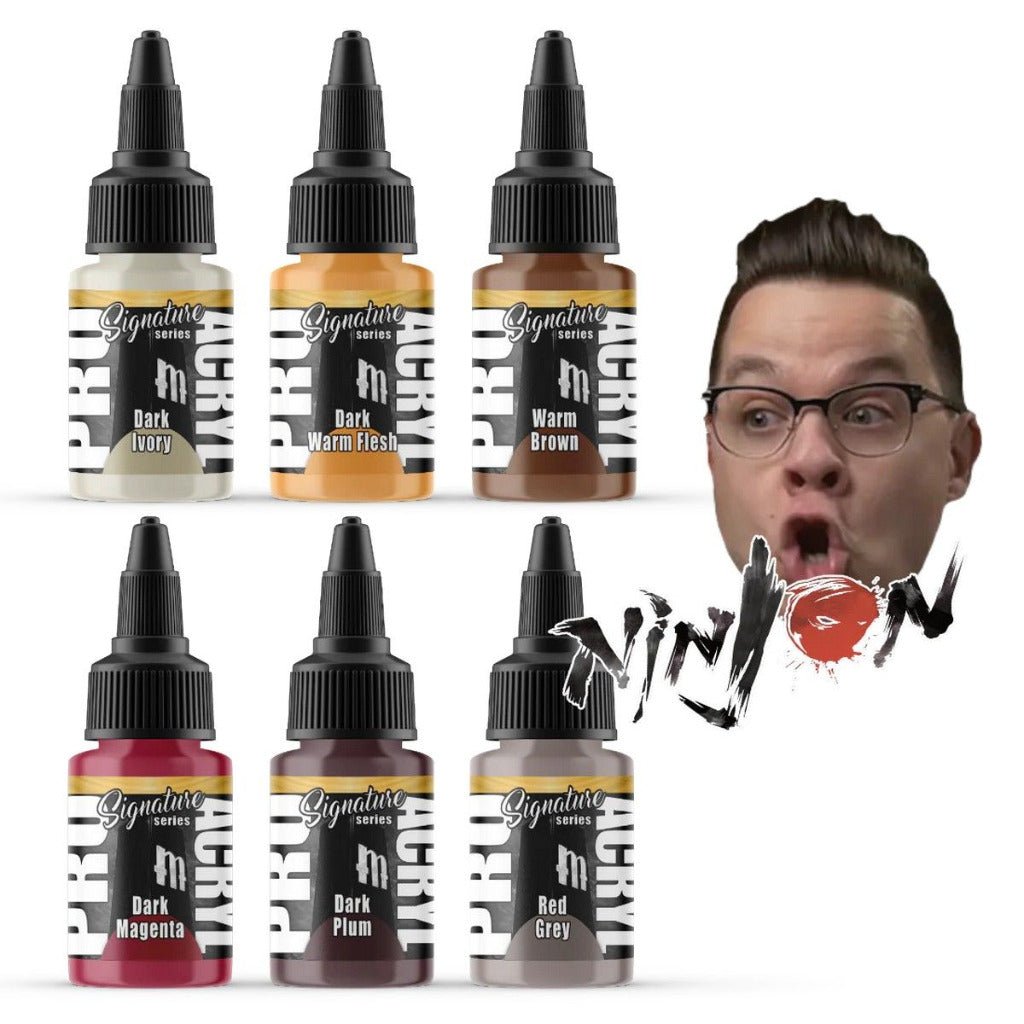 Pro Acryl Signature - Jon Ninas (Ninjon) Signature Set - 6 Colors