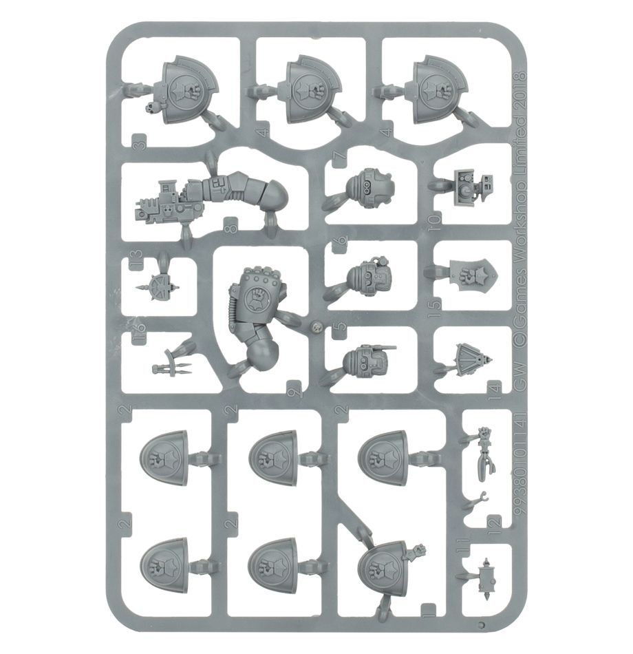 Space Marines: Imperial Fists Primaris Upgrades & Transfers