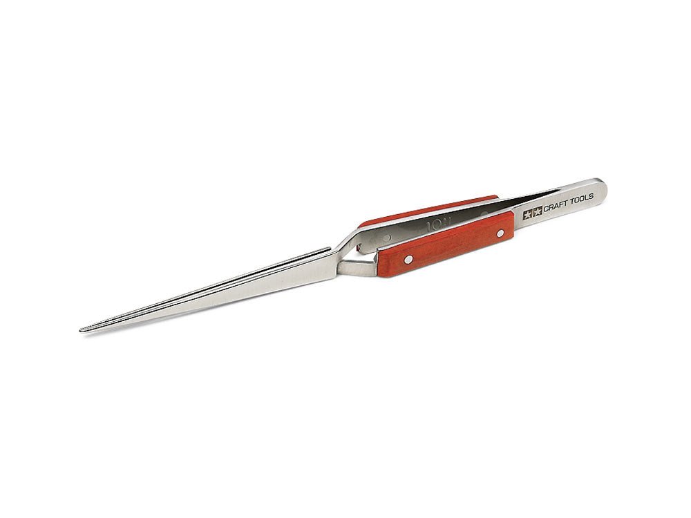 Tamiya Hg Reverse Action Straight Tweezers