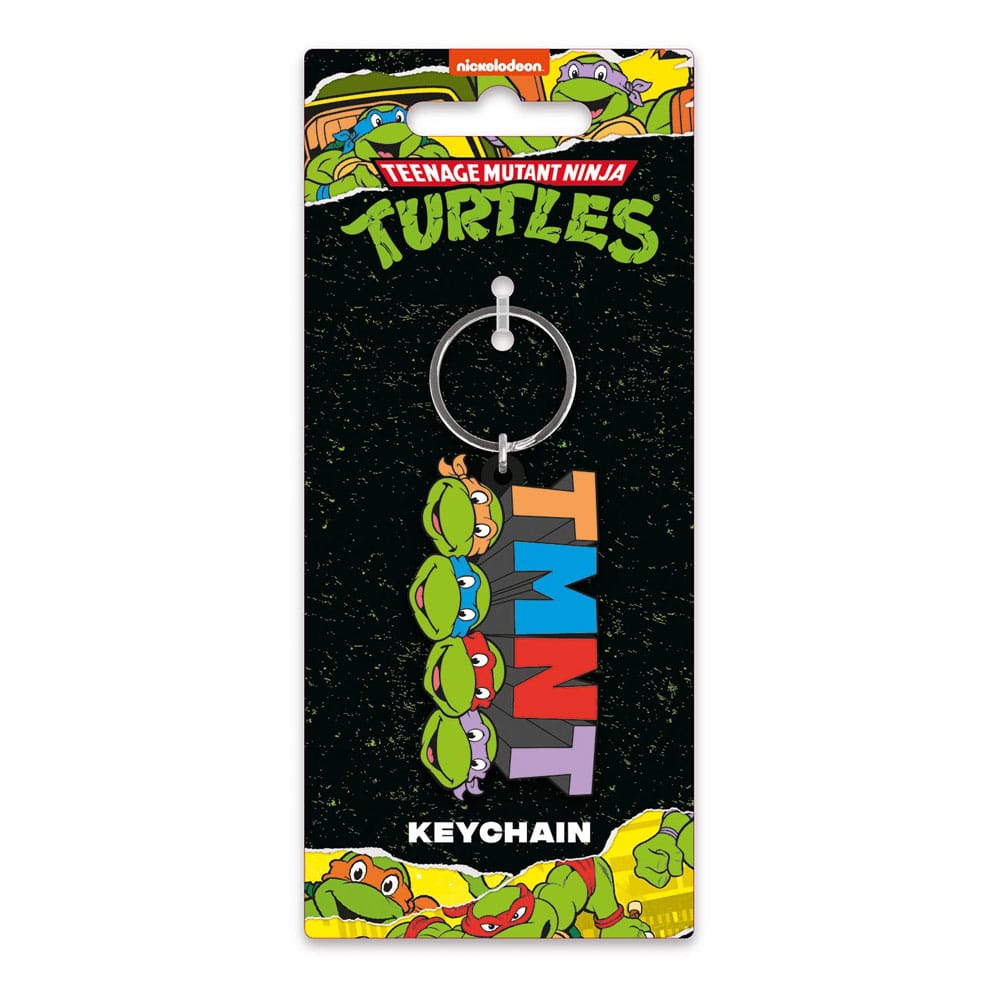 Teenage Mutant Ninja Turtles (TMNT) Rubber Keychain Classic
