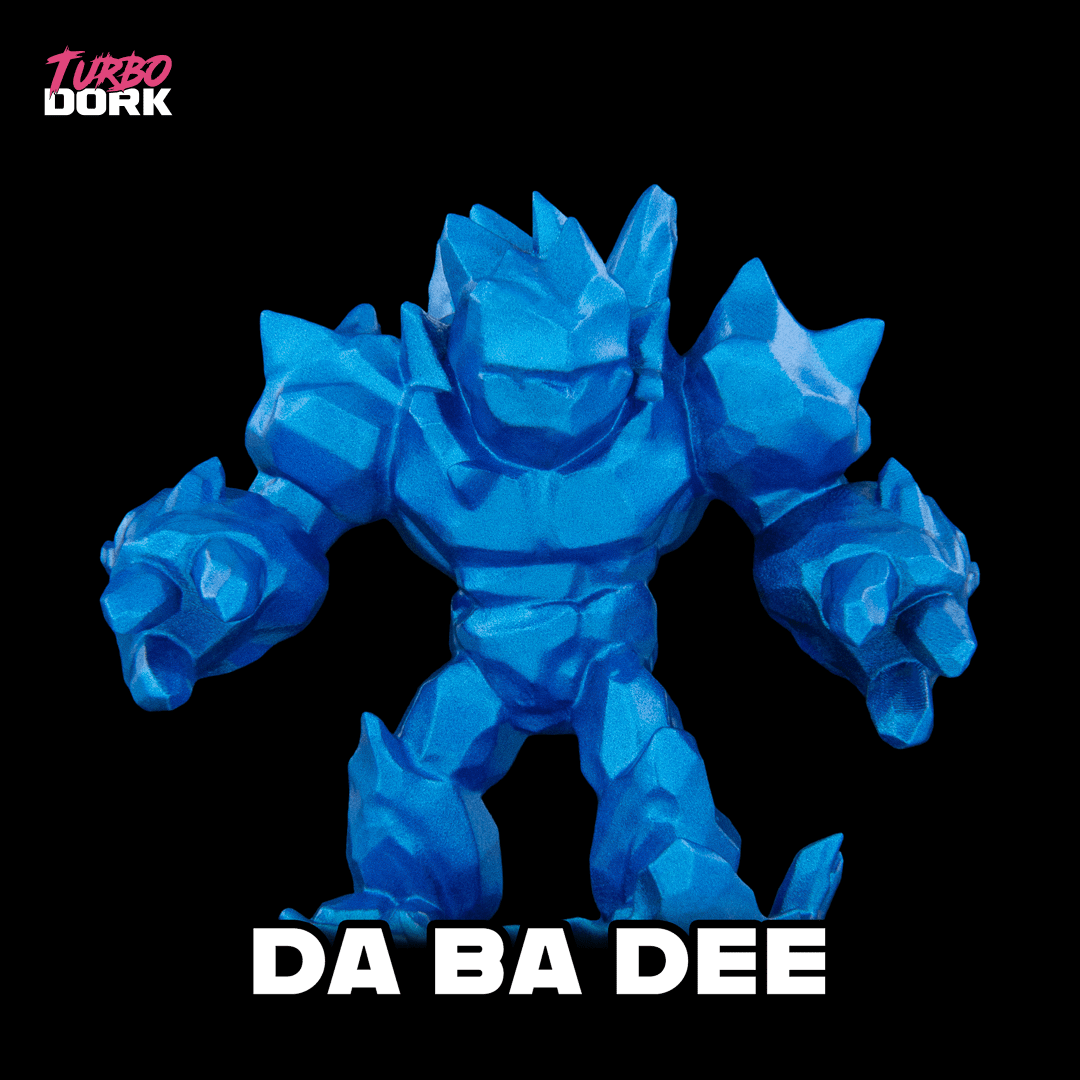 Turbo Dork: Da Ba Dee Metallic Acrylic Paint 22ml