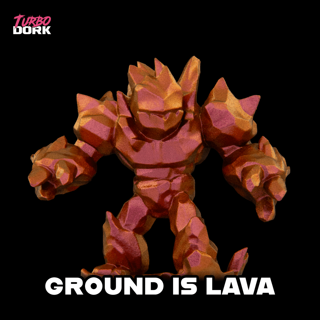 Turbo Dork: Ground Is Lava TurboShift Acrylic Paint 22ml