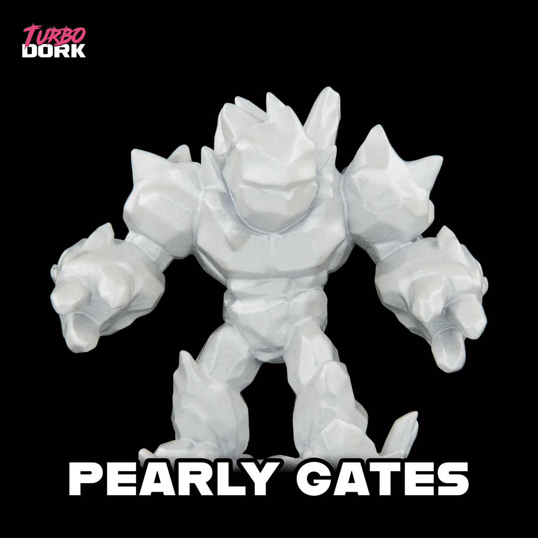 Turbo Dork: Pearly Gates Metallic Acrylic Paint 22ml