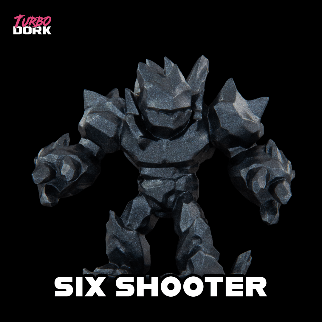 Turbo Dork: Six Shooter Metallic Acrylic Paint 22ml