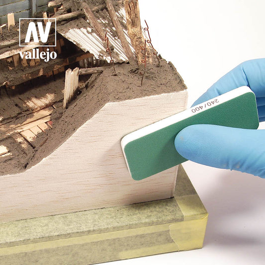 Vallejo Flexisander Dual Grit 80x30x6mm