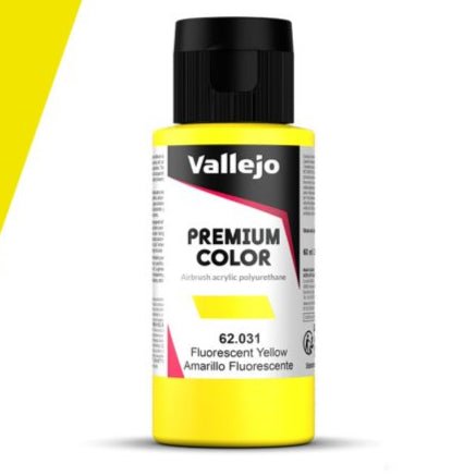 Vallejo Premium Color 60ml - Yellow Flourescent
