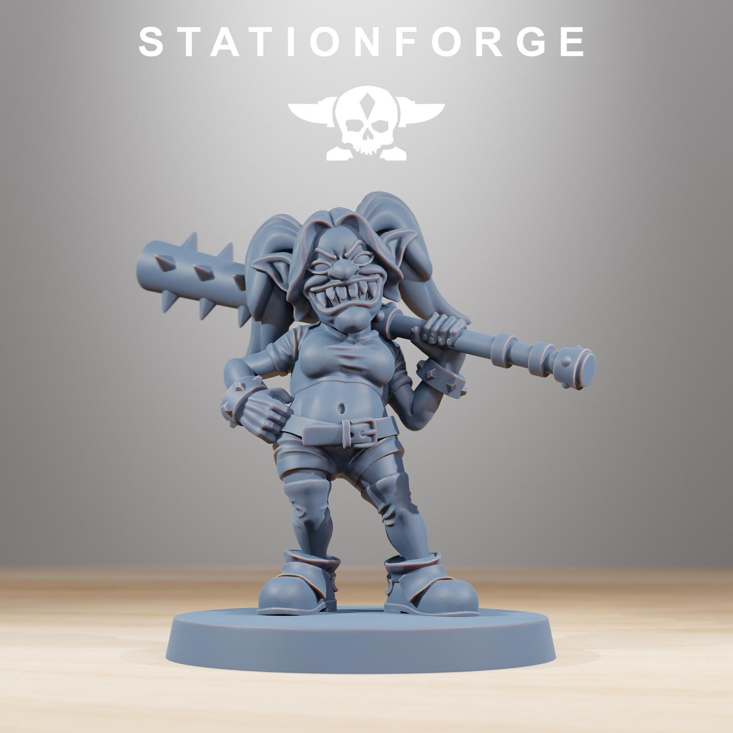 Station Forge Orkaz Mobsta minitures  Tabletop RPG Wargaming custom weapon choice now available