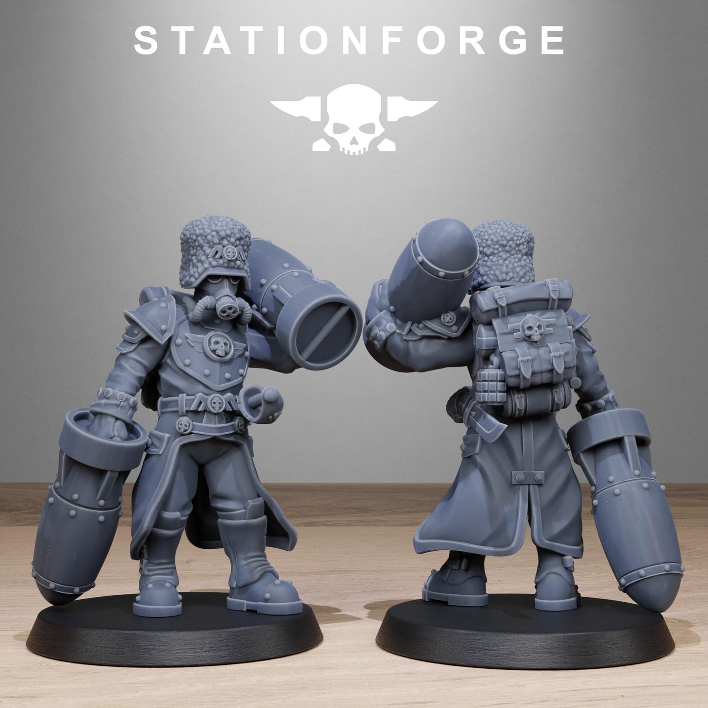 Station Forge Grimguard Royals 3d printed proxie Wargames