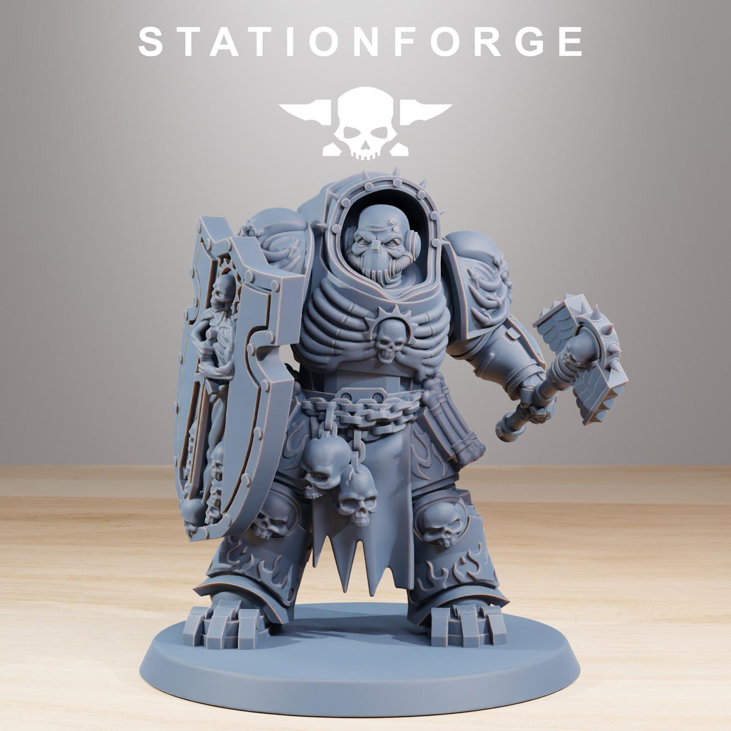 Station Forge Socratis Doom Reaper Vanguards 3d printed proxie Wargames / Marines