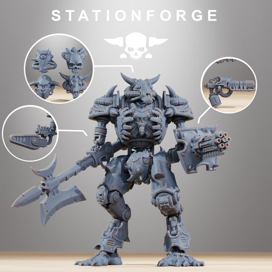 Station Forge Pythonicus Armageddon Proxy minitures Tabletop RPG Wargaming