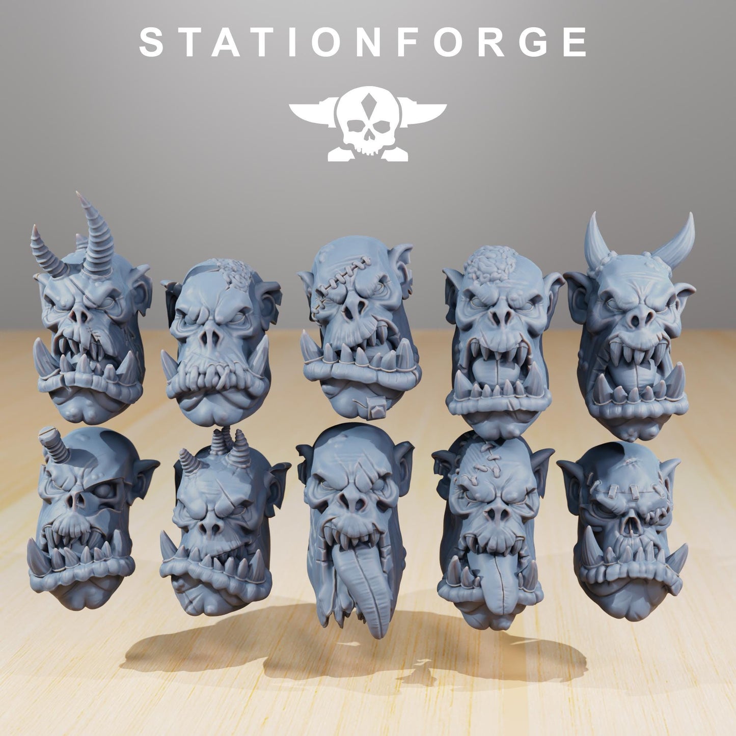 Station Forge Orkaz Plague Spreadaz Proxy minitures Ork Tabletop RPG Wargaming