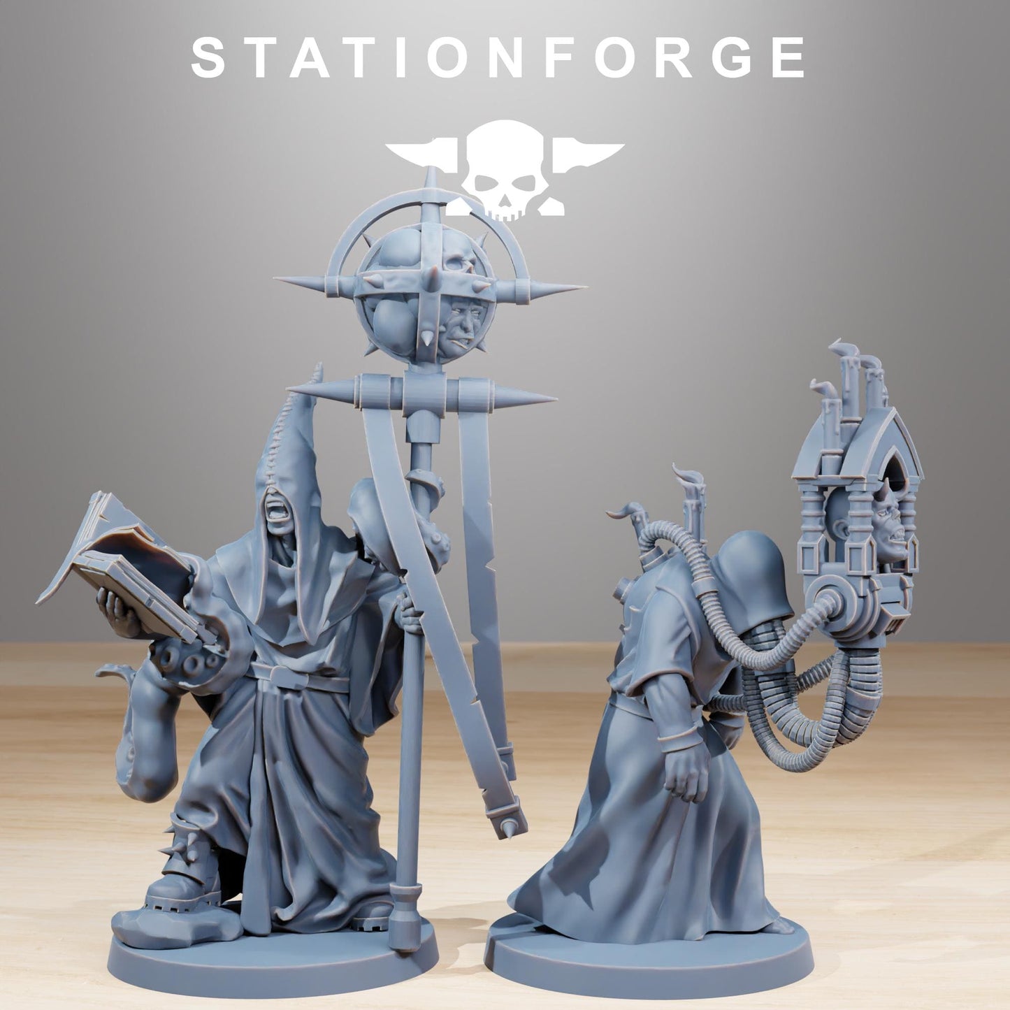 Station Forge Corrupted Guard Fanatics Team Proxy 28mm minitures Tabletop RPG Wargaming