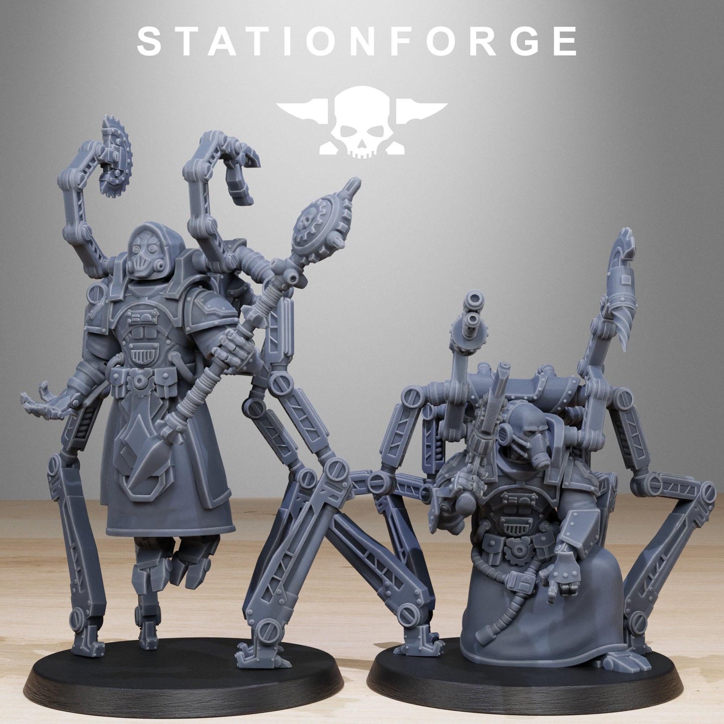 Station ForgeScavenger_Octapods Proxy minitures Tabletop RPG Wargaming