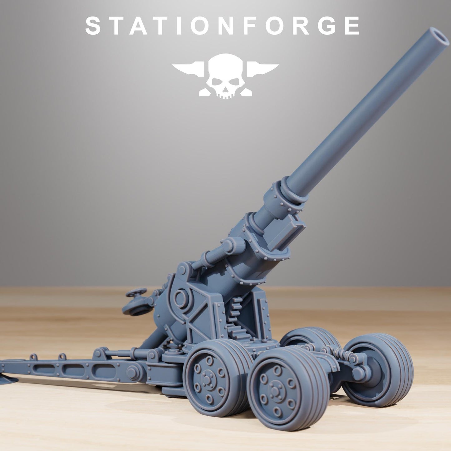 Station Forge GrimGuard Heavy Artillery  3d printed proxie Wargames