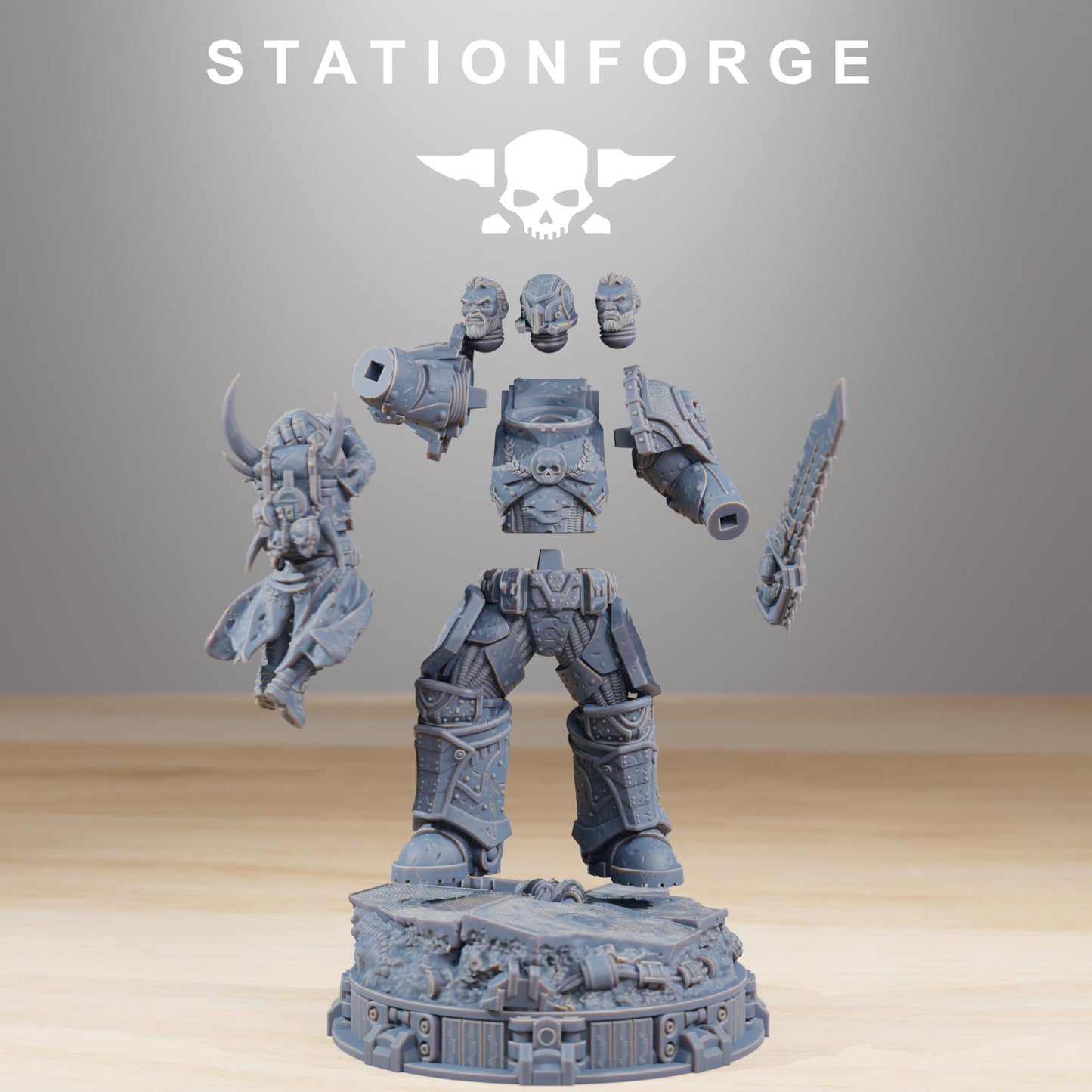 Station ForgeSocratis Collectible model  Proxy minitures Tabletop RPG Wargaming