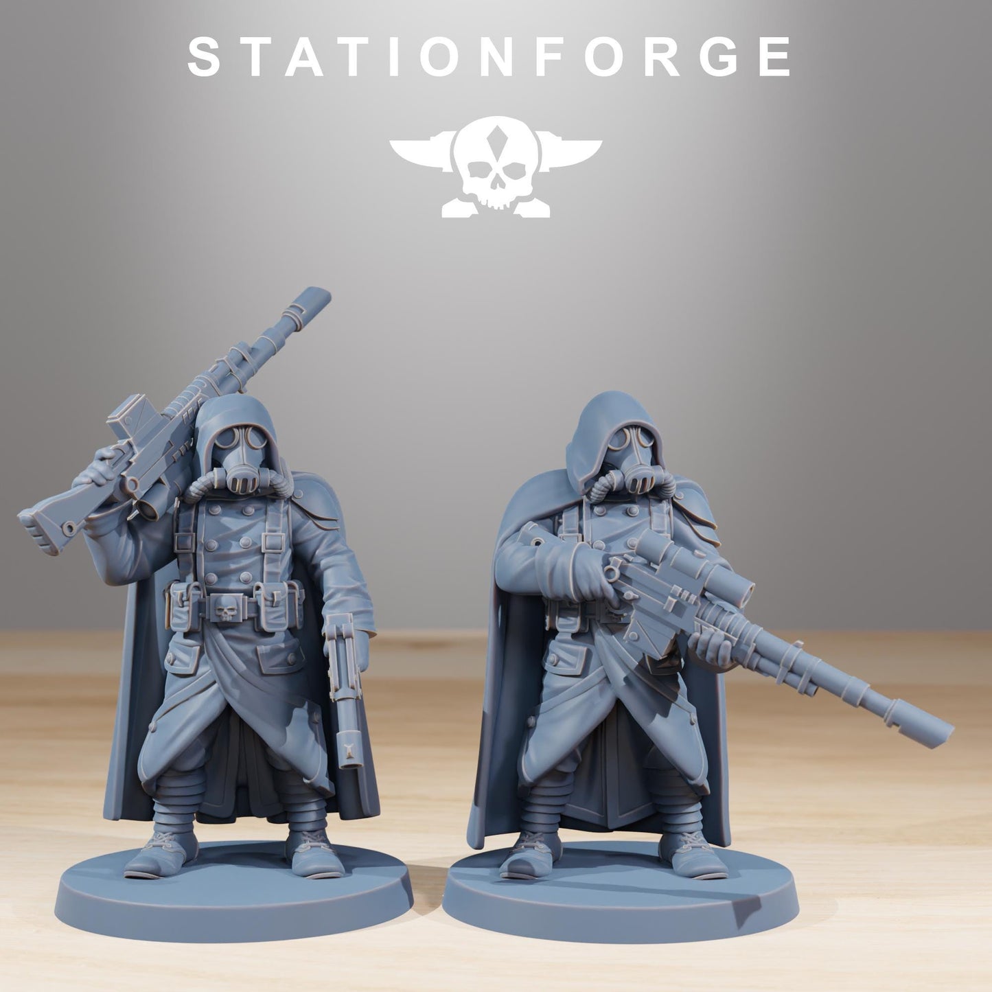 Station Forge grimguard marksmen 3d printed proxie Wargames