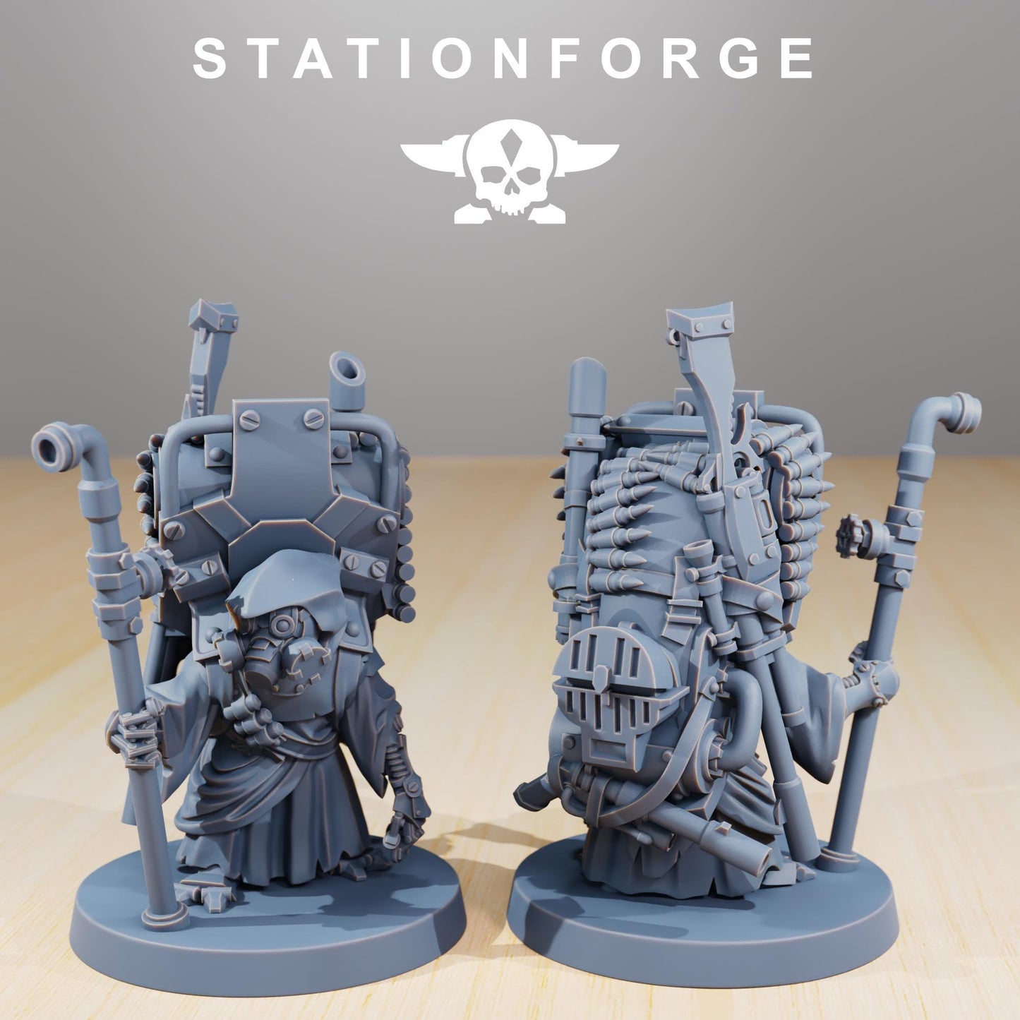 Station Forge scavenger junkards Team Proxy  minitures Tabletop RPG Wargaming