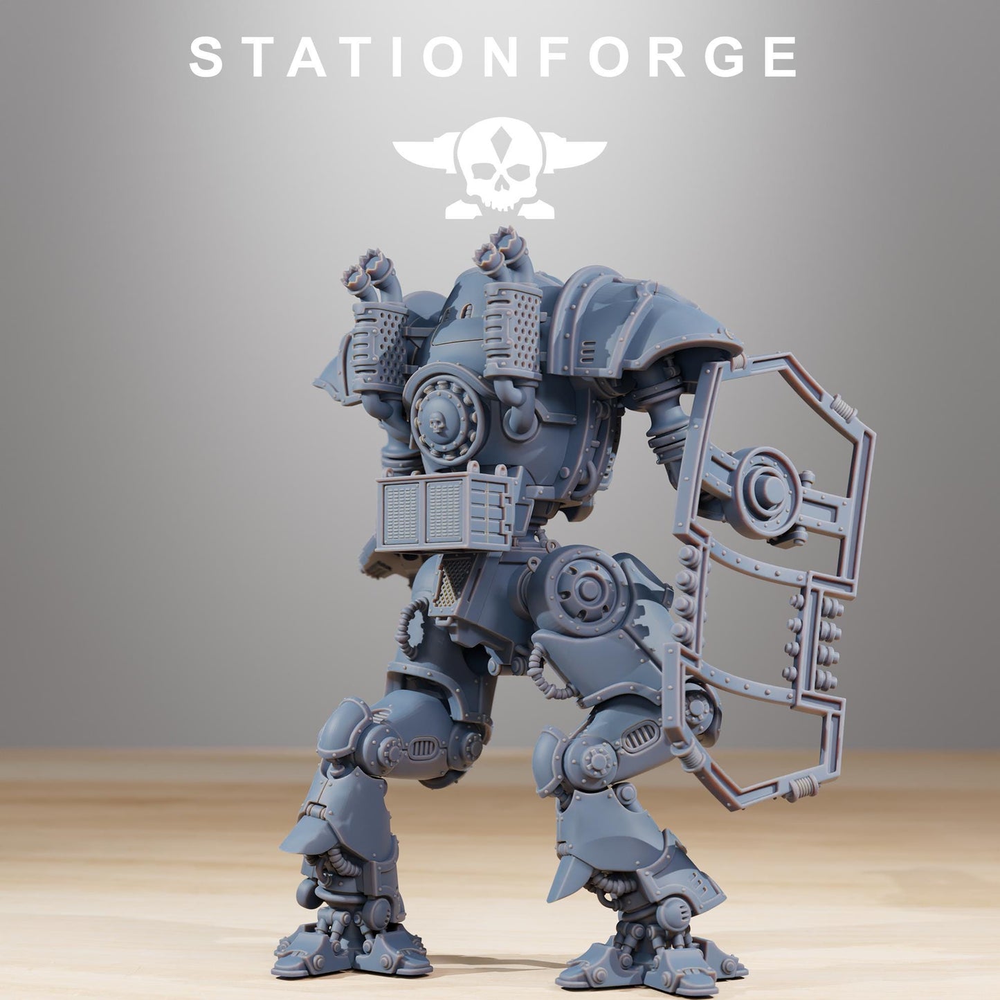 Station Forge  Scavenger Armageddon  big boy  printed in resin and sent in parts