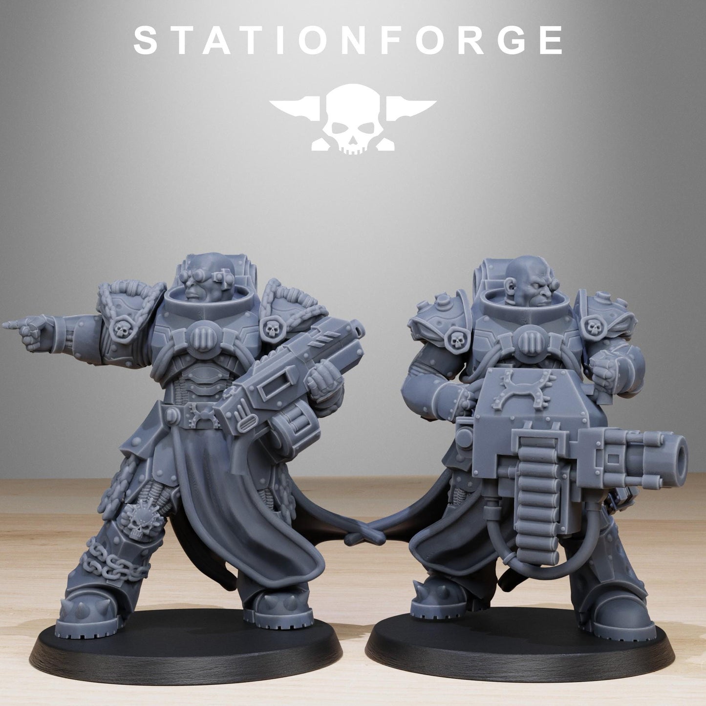 Station Forge Socratis_Militants Team Proxy minitures Tabletop RPG Wargaming
