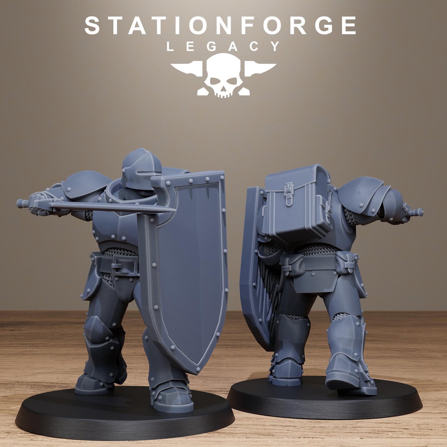 Station Forge Legacy  Solaris Infantry 3d printed proxie Wargames New Faction