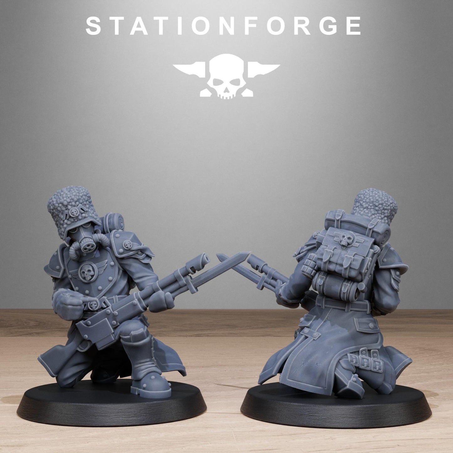 Station Forge Grimguard Royals 3d printed proxie Wargames