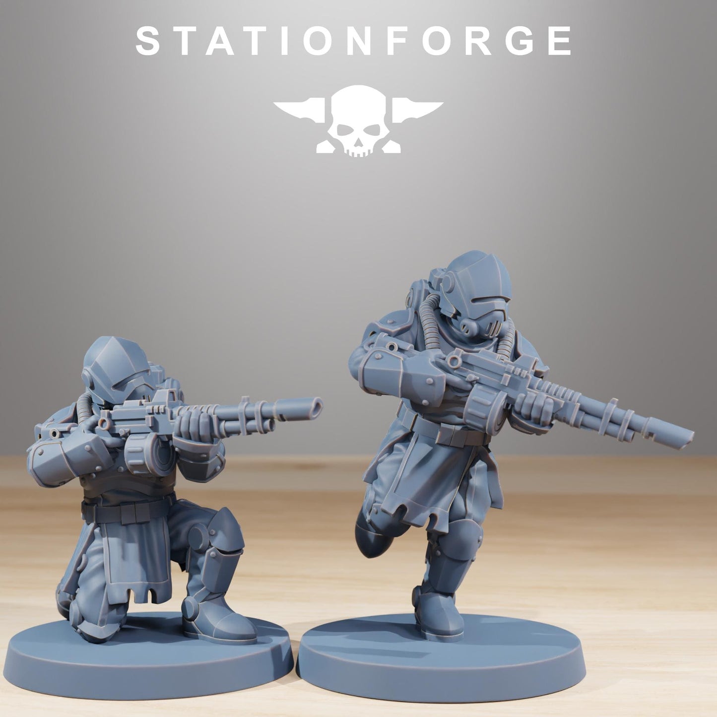 Station Forge RoyalGuard Infantry 1 3d printed proxie Wargames