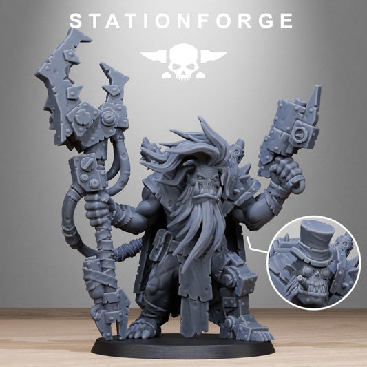 Station Forge Orkaz Madman 3d printed proxie Wargames