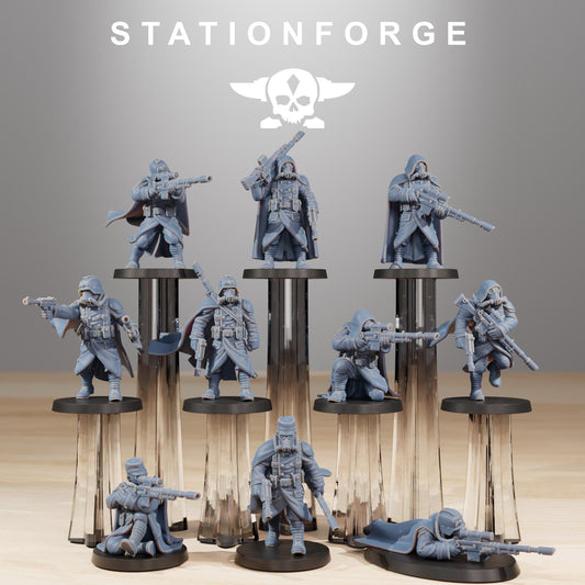 Station Forge grimguard marksmen 3d printed proxie Wargames
