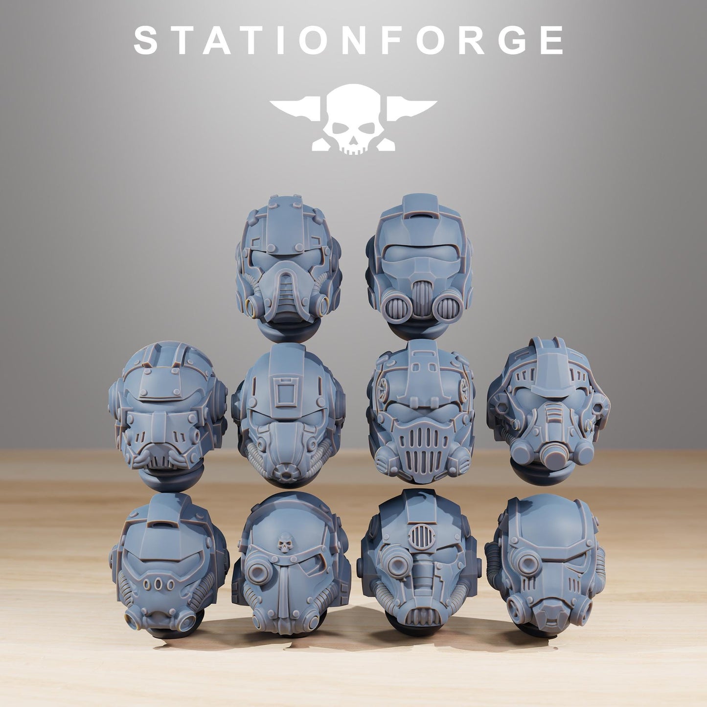Station Forge Socratis Vanguard unit 3d printed proxie Wargames / Marines
