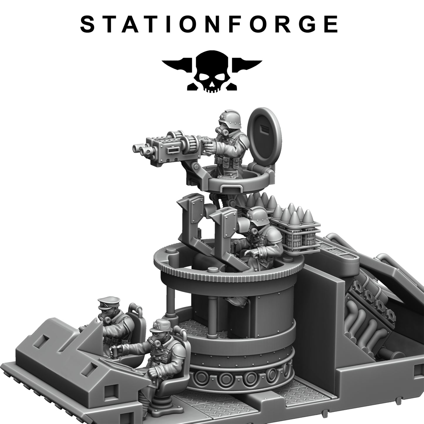 1 x GrimGuard Battle Tank 2.0 Designed by Station Forge