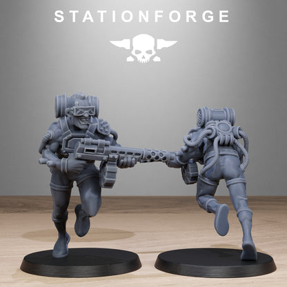 10 x Corrupted Guard Abhumans Designed by Station Forge