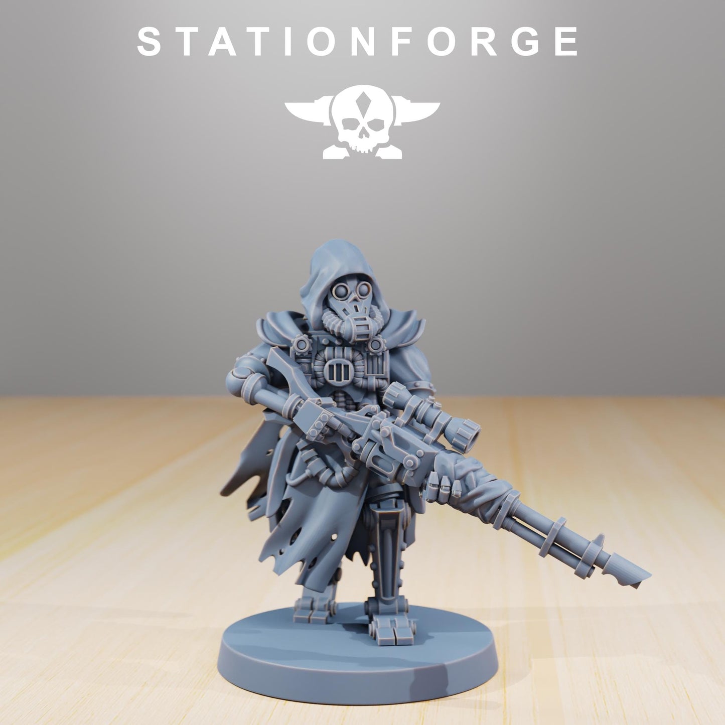 Station Forge  Scavenger Defender Mk1 big boy  printed in resin and sent in parts