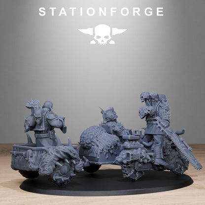 10 x Corrupted Guard Bikers Designed by Station Forge