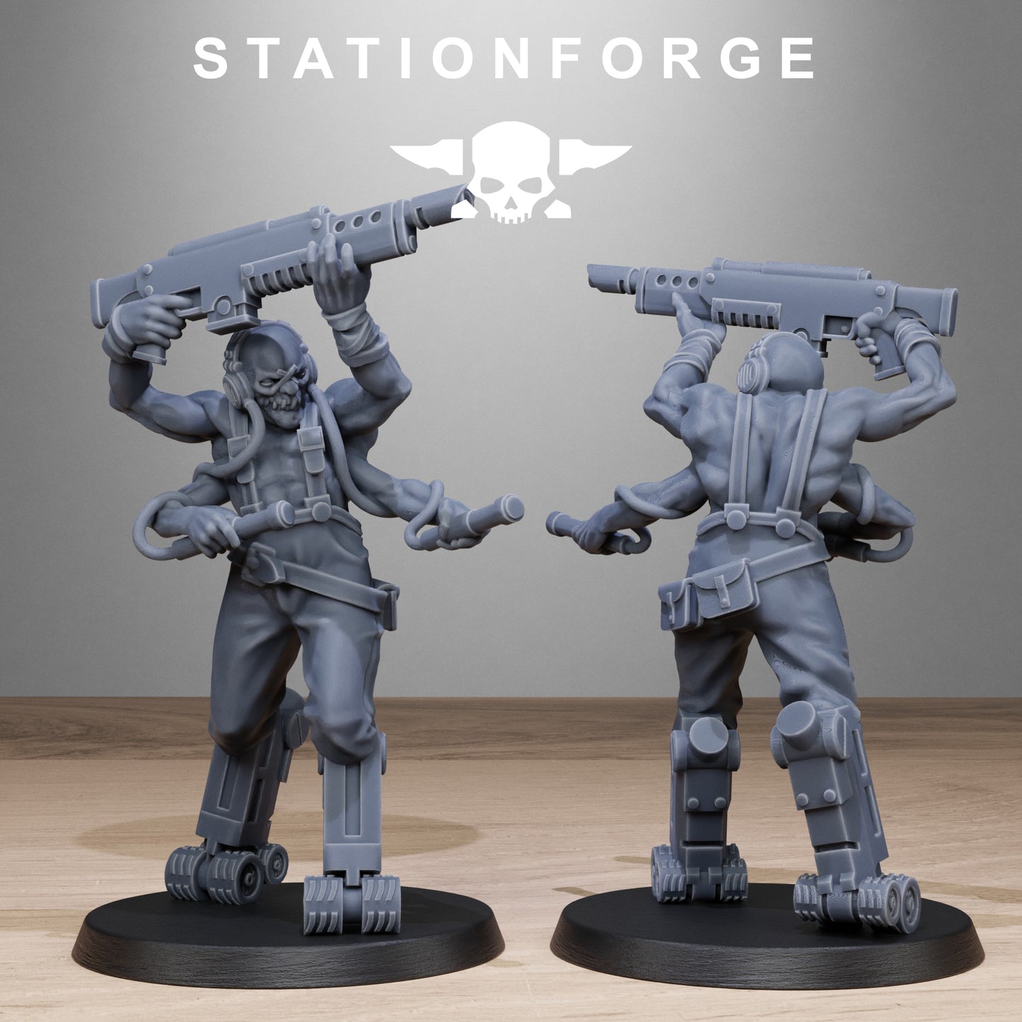 10 x Corrupted Guard Abhumans Designed by Station Forge