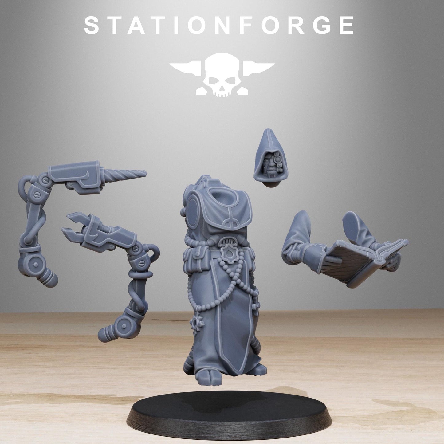 Station Forge Scavenger_Monks Proxy minitures Tabletop RPG Wargaming