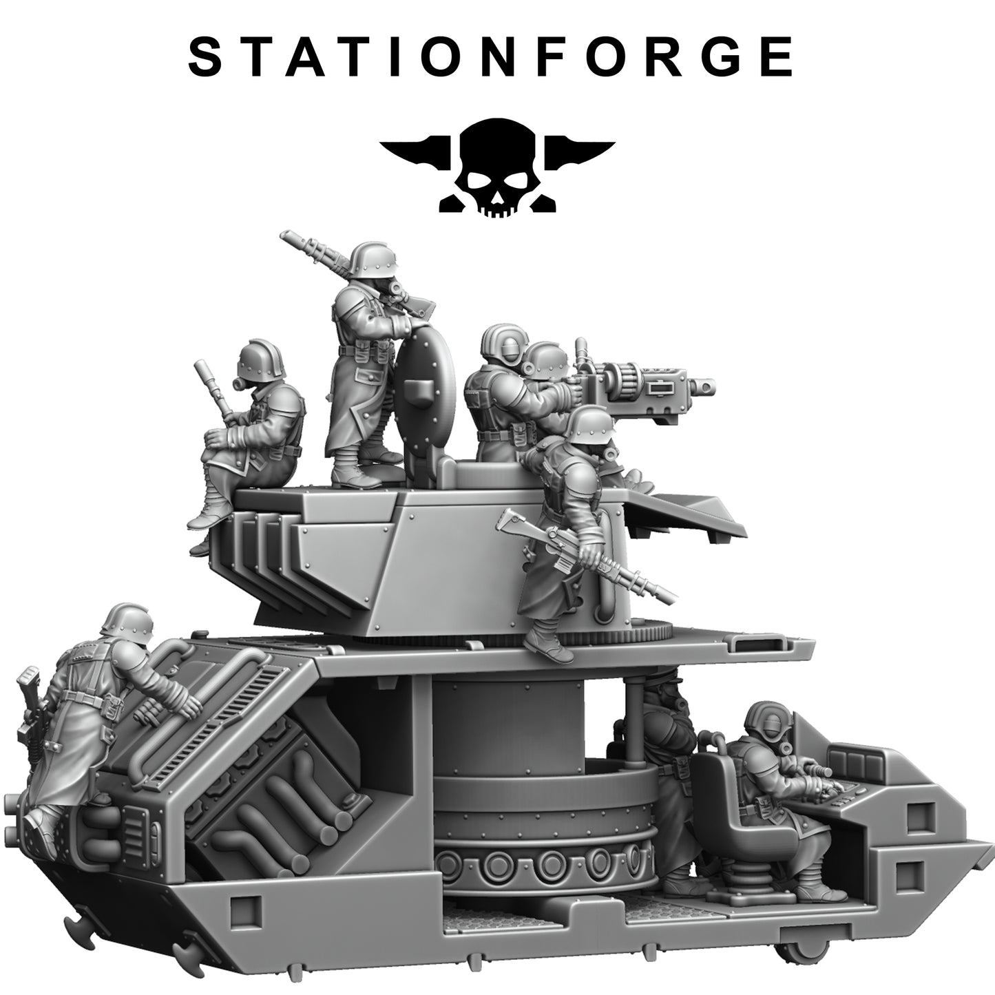 1 x GrimGuard Battle Tank 2.0 Designed by Station Forge