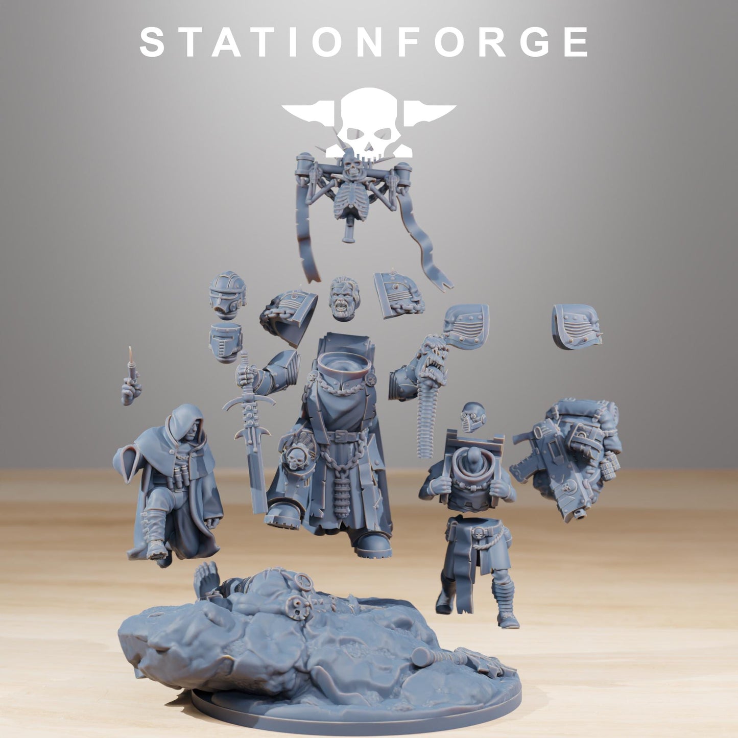 Station Forge Socratis Grand Master Proxy minitures Tabletop RPG Wargaming