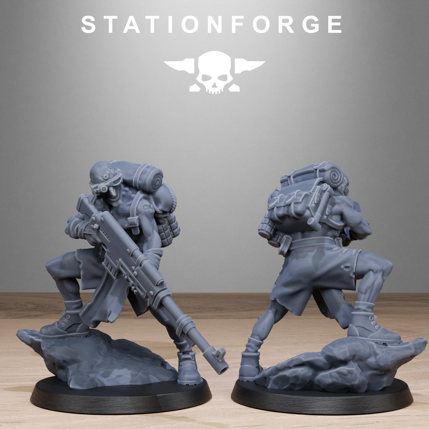 10 x Corrupted Guard Abhumans Designed by Station Forge