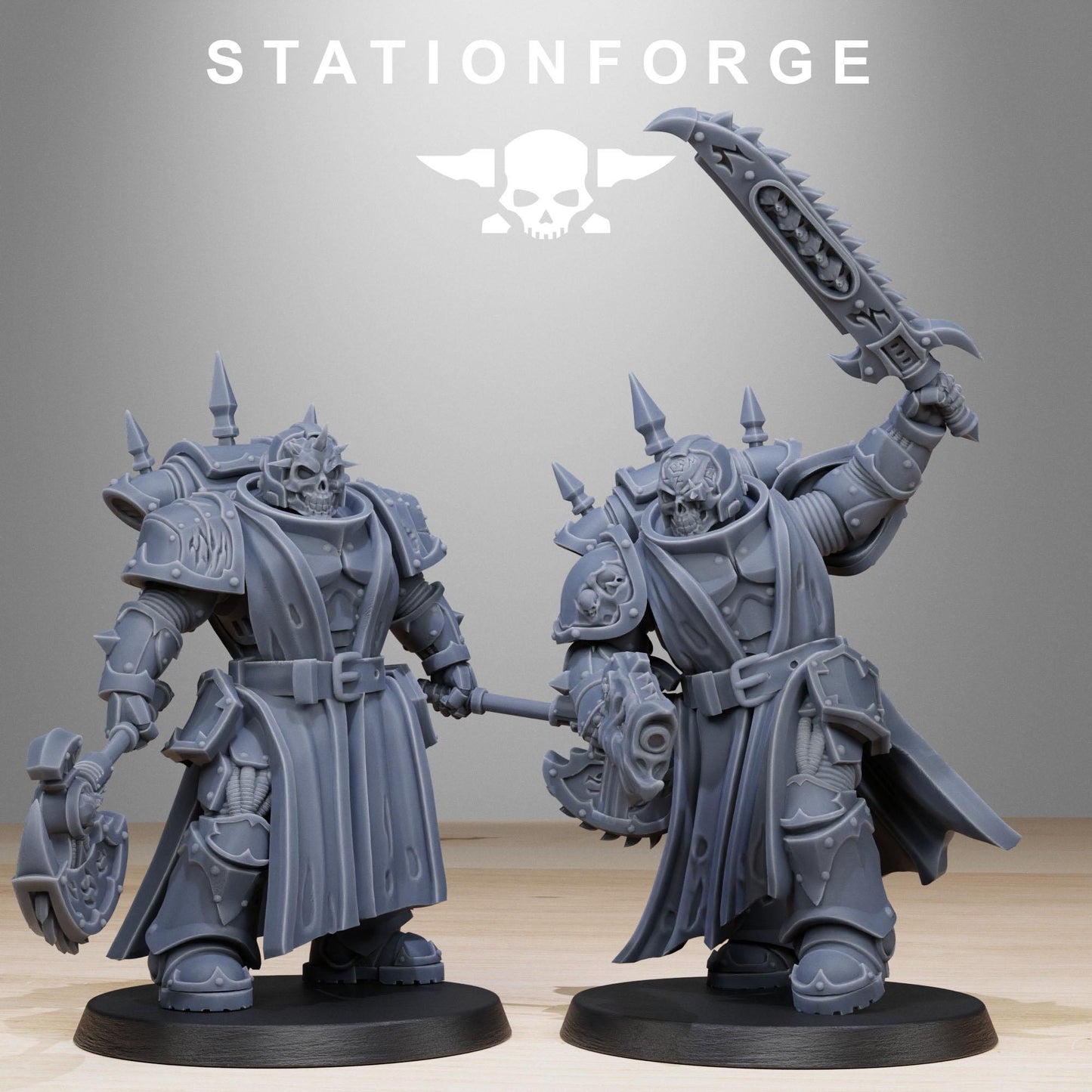 Station Forge Corrupted_Socratis Team Proxy  minitures Tabletop RPG Wargaming