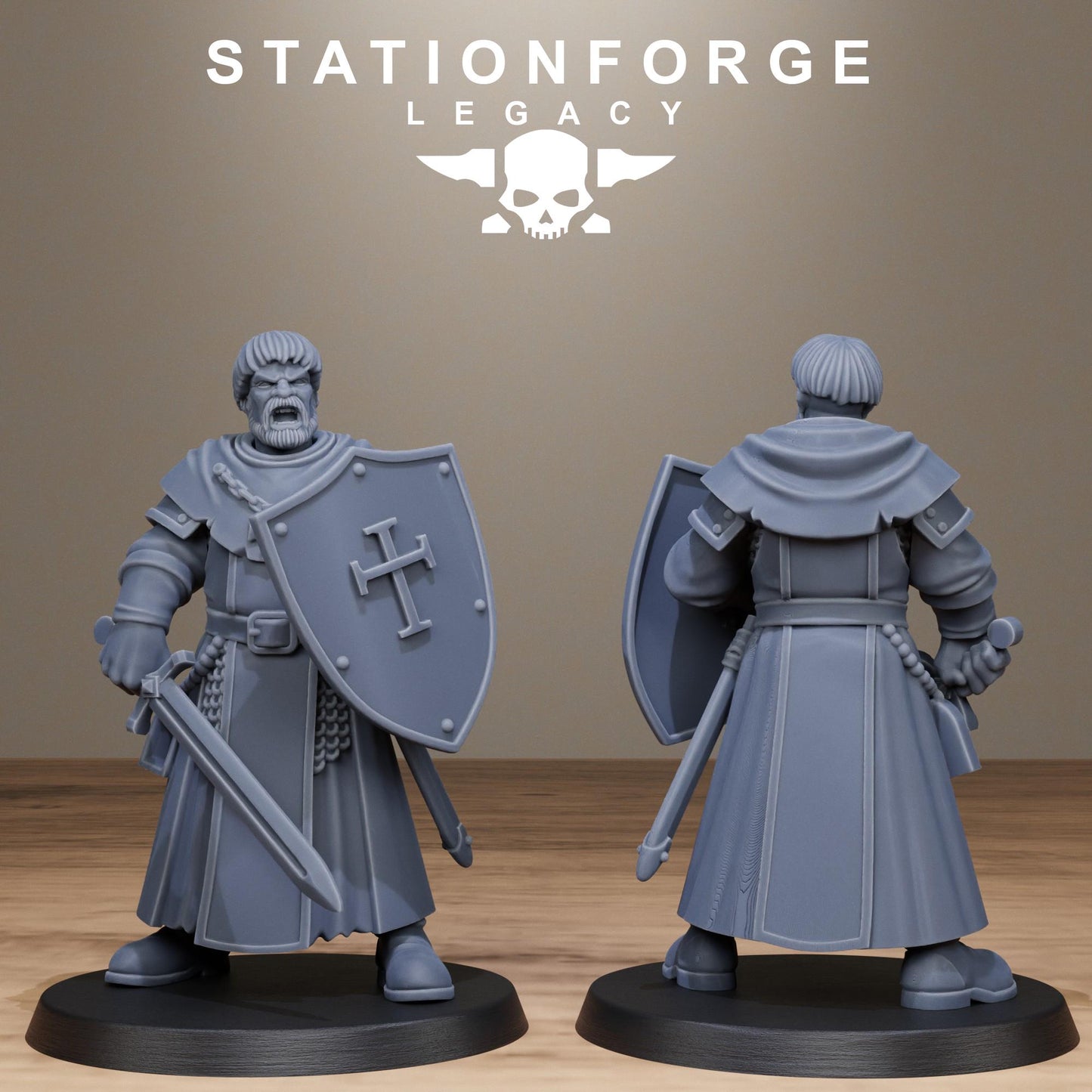 Station Forge Legacy  Thorncrest Priests 3d printed proxie Wargames New Faction