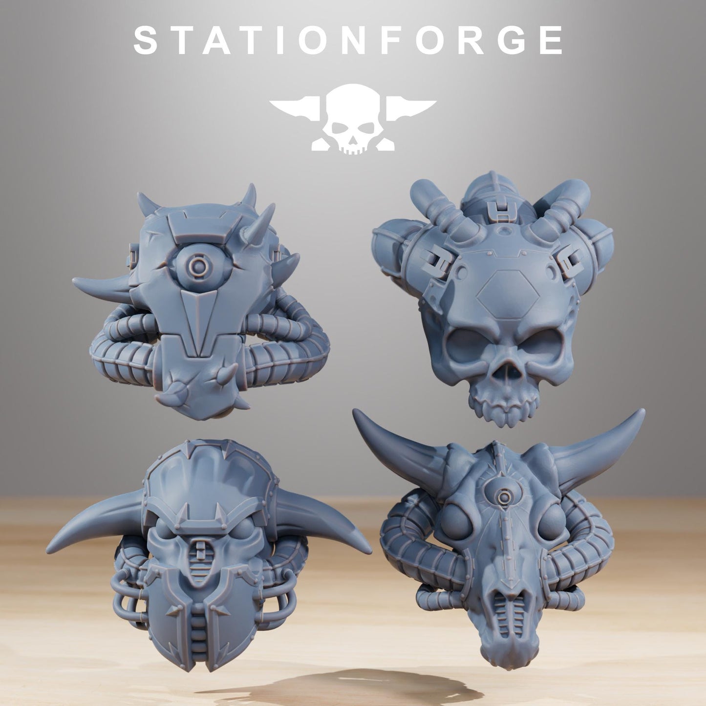 Station Forge Pythonicus Armageddon Proxy minitures Tabletop RPG Wargaming