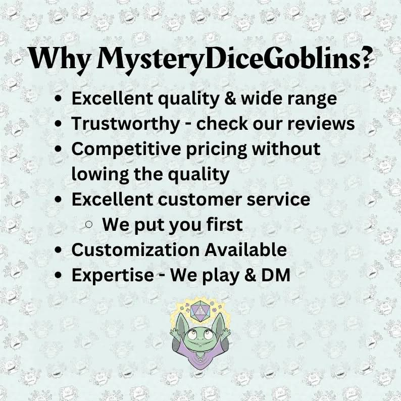 Mystery Dice Subscription