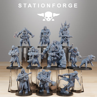 10 x Corrupted Nomads Designed by Station Forge
