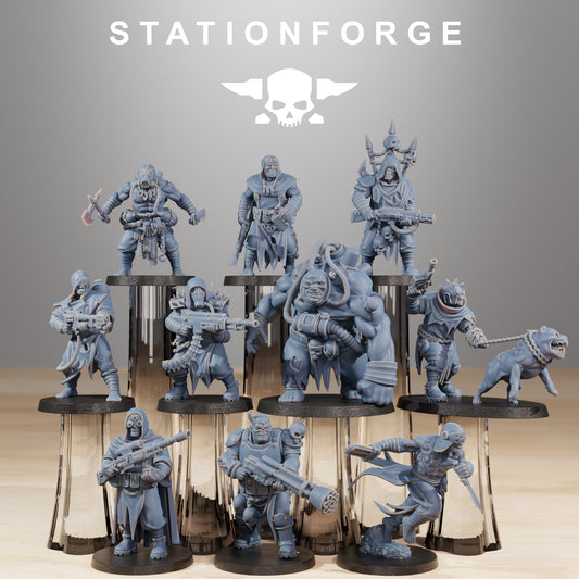 10 x Corrupted Nomads Designed by Station Forge