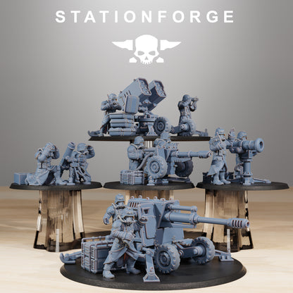 5 x GrimGuard Battle Weapons Designed by Station Forge