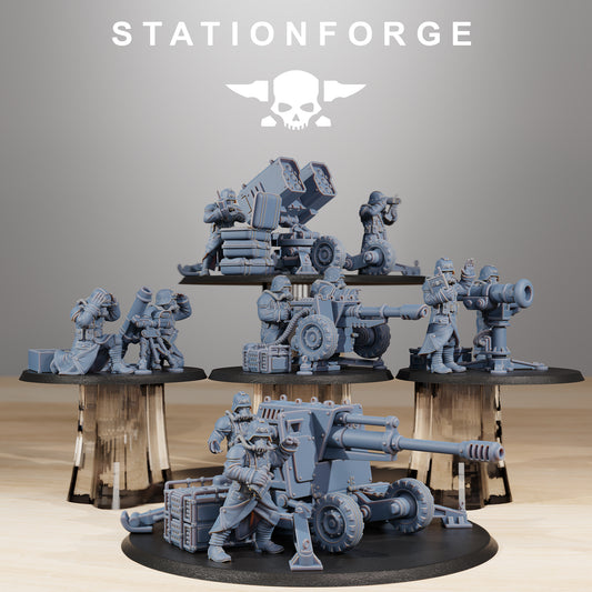 5 x GrimGuard Battle Weapons Designed by Station Forge