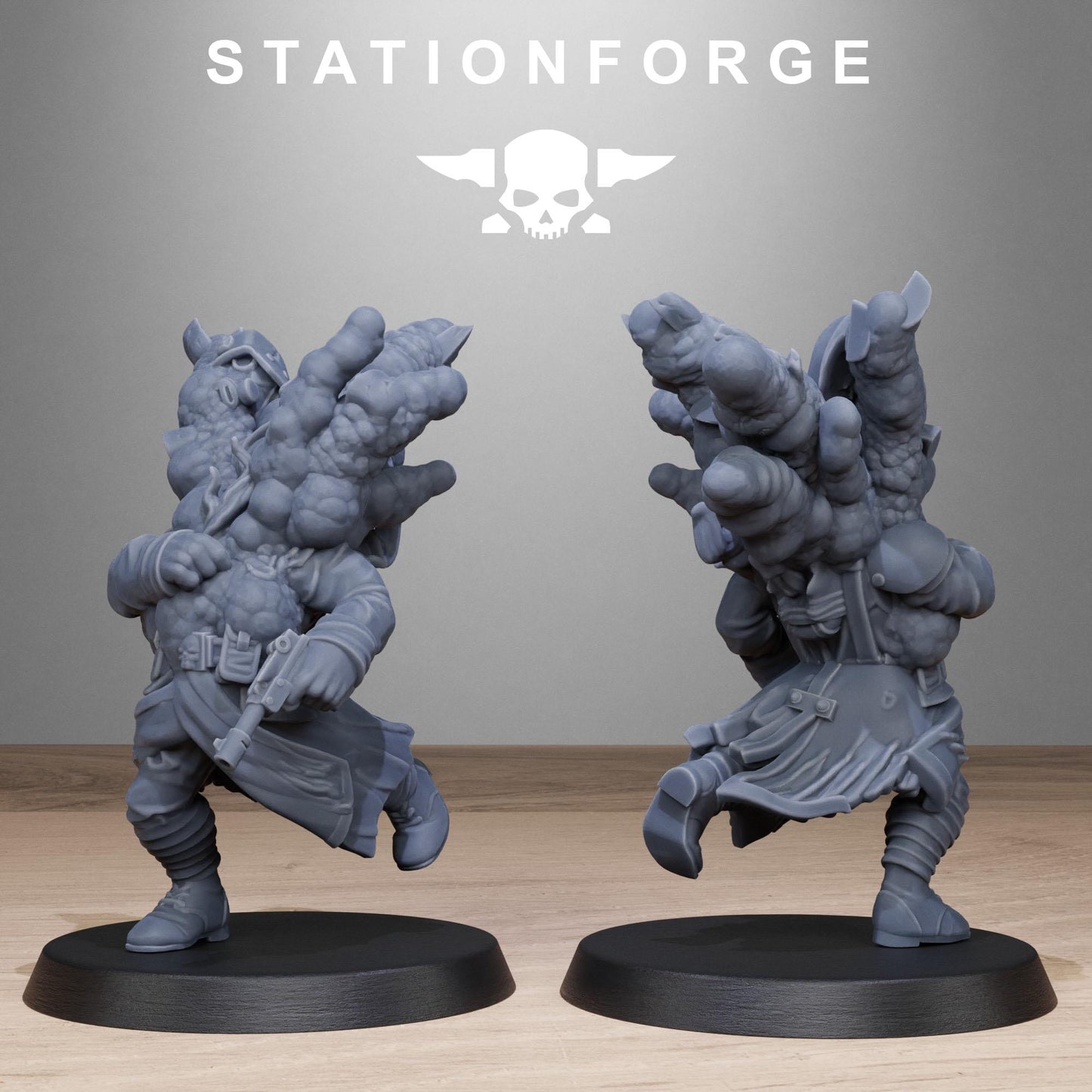 Station Forge GrimGuard Objective Markers 3d printed proxie Wargames