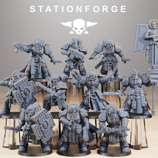 Station Forge Socratis Guardmen Team Proxy minitures Tabletop RPG Wargaming