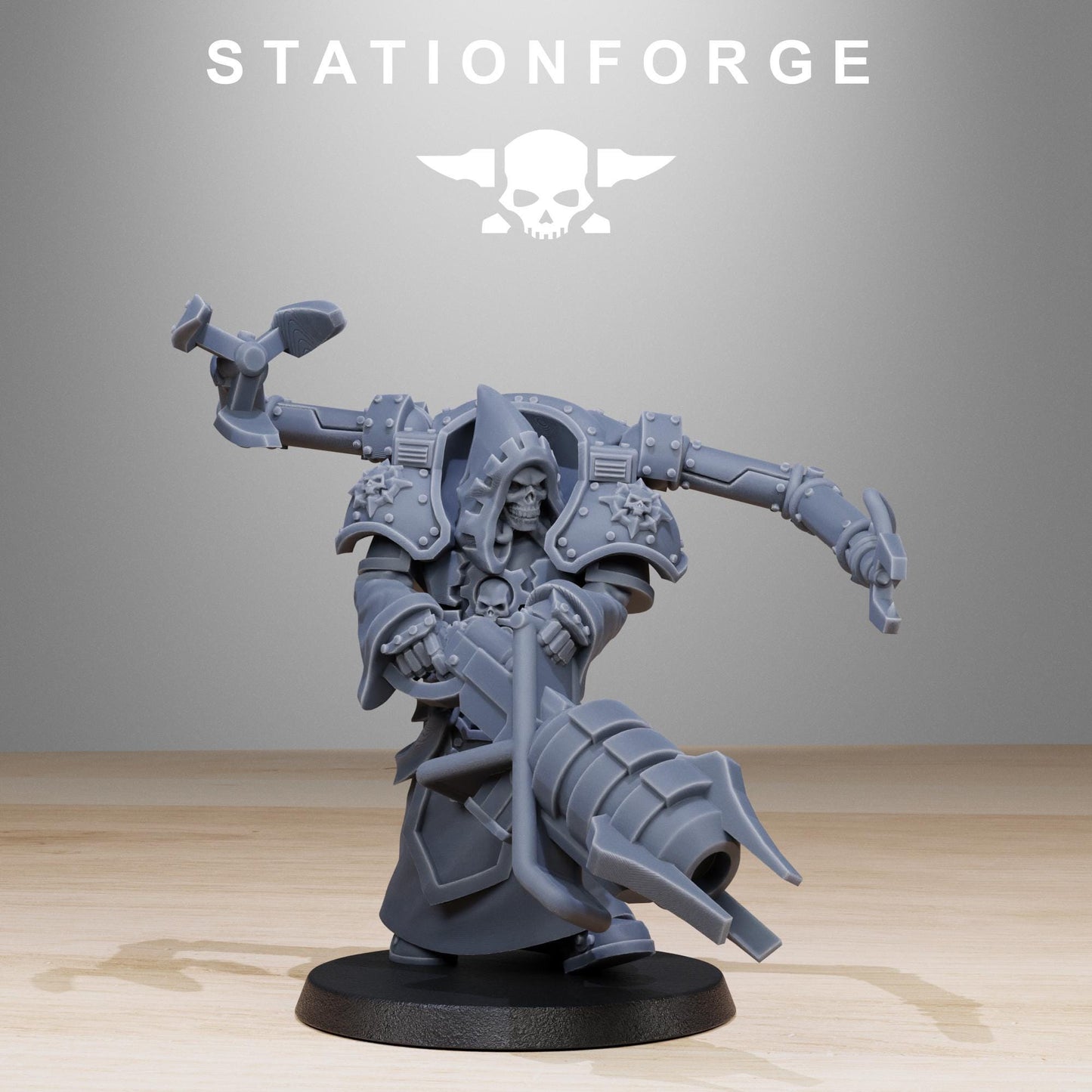 Station Forge Scavenger_Volatiles_Infantry Proxy minitures Tabletop RPG Wargaming